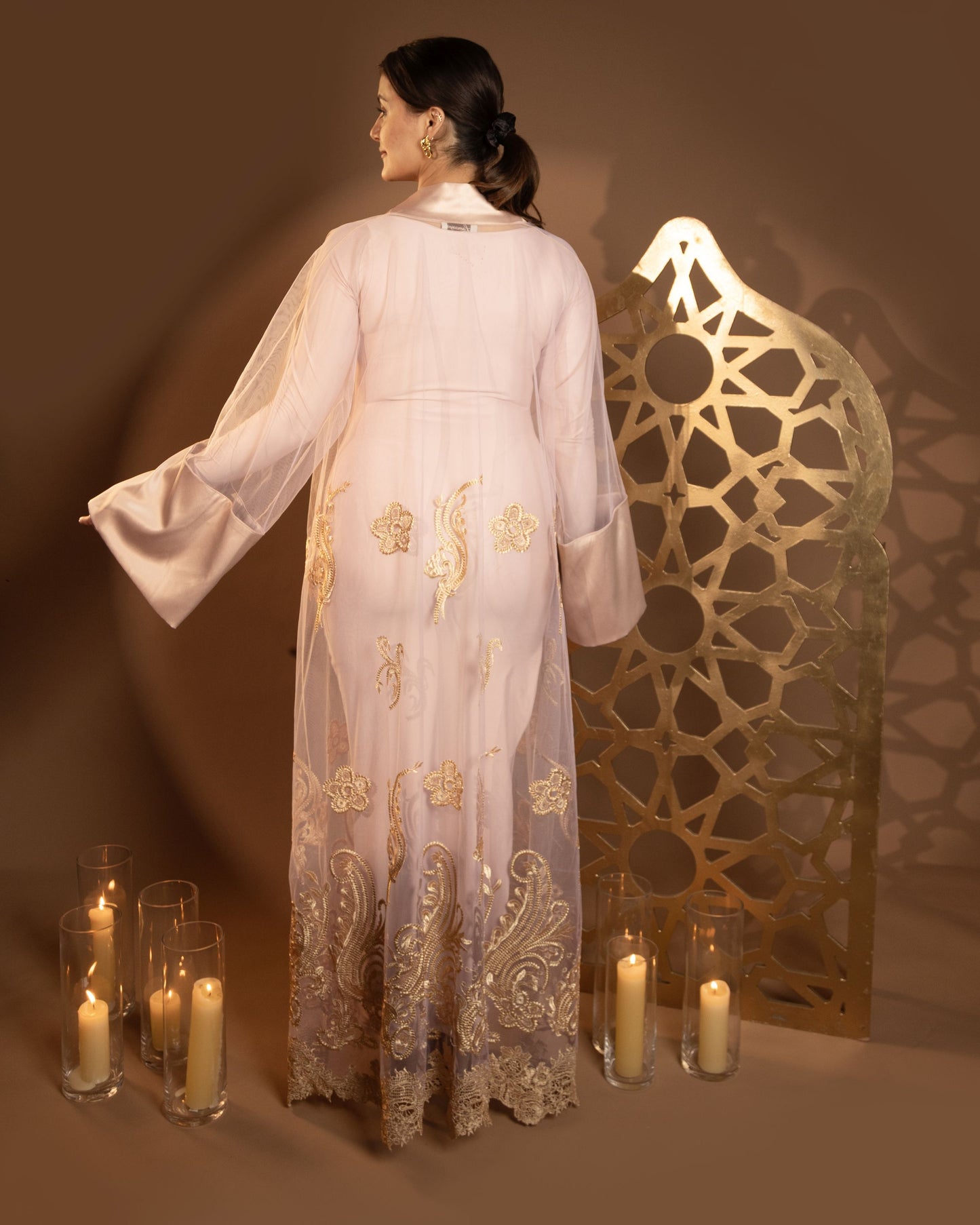 Seraphine Blush Abaya