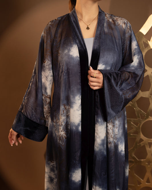 Elaris Navy Abaya