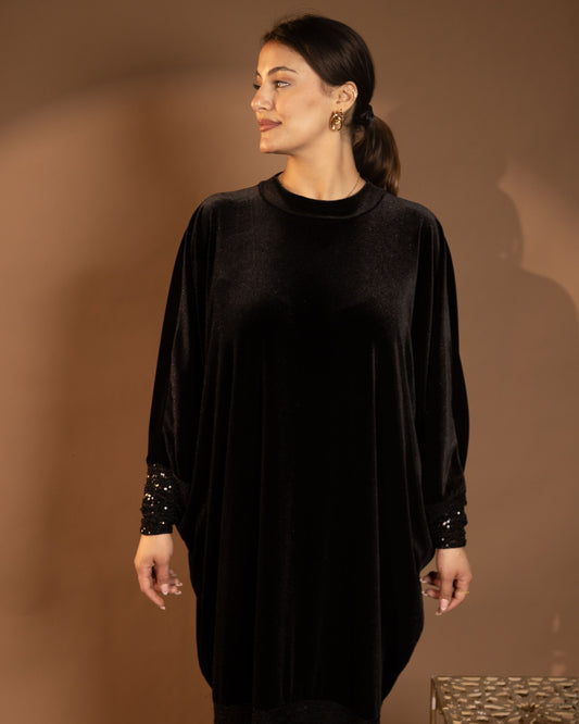 Lunessa Midnight Abaya