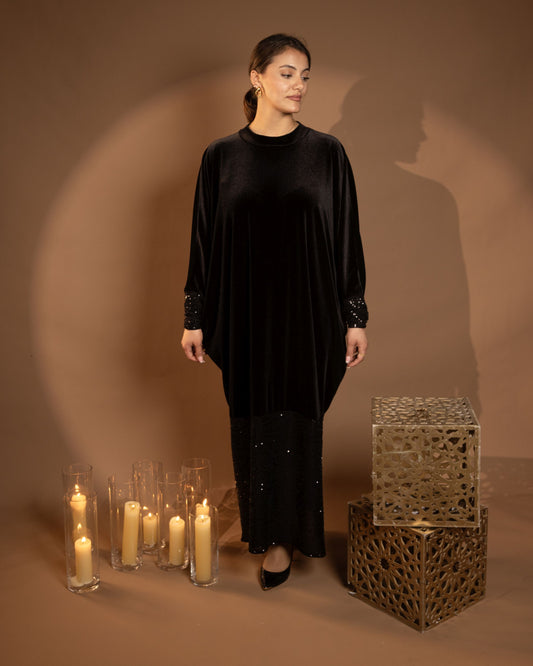 Lunessa Midnight Abaya