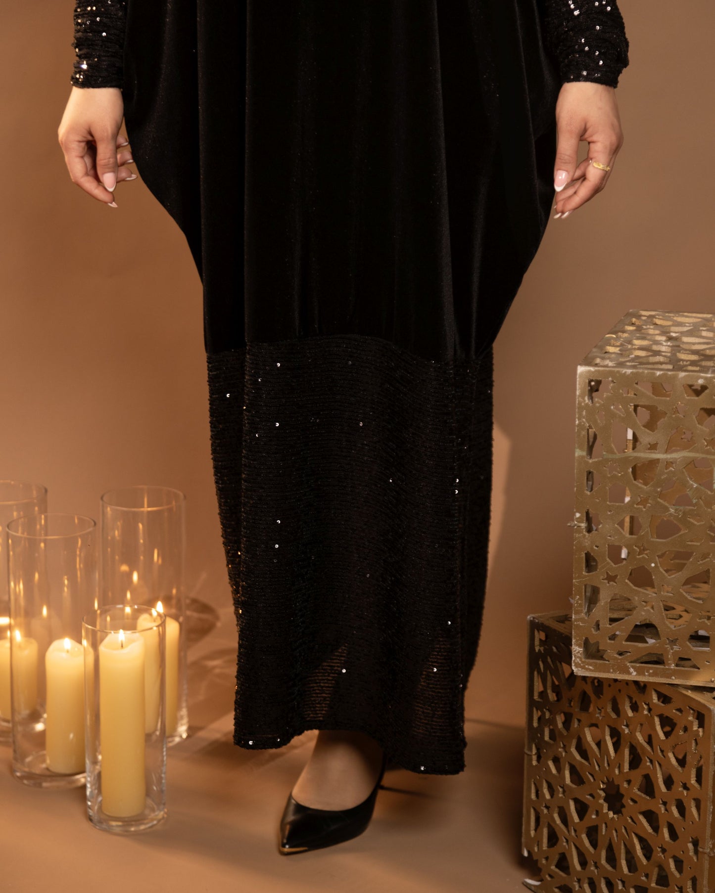 Lunessa Midnight Abaya