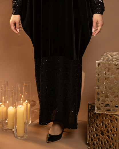 Lunessa Midnight Abaya