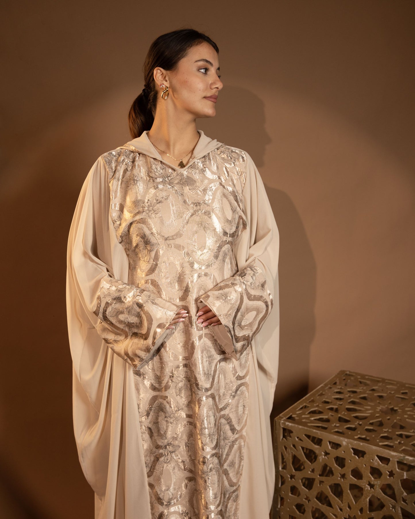 Opaline Dune Abaya