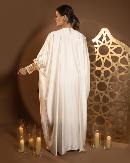 Aureline Ivory Abaya