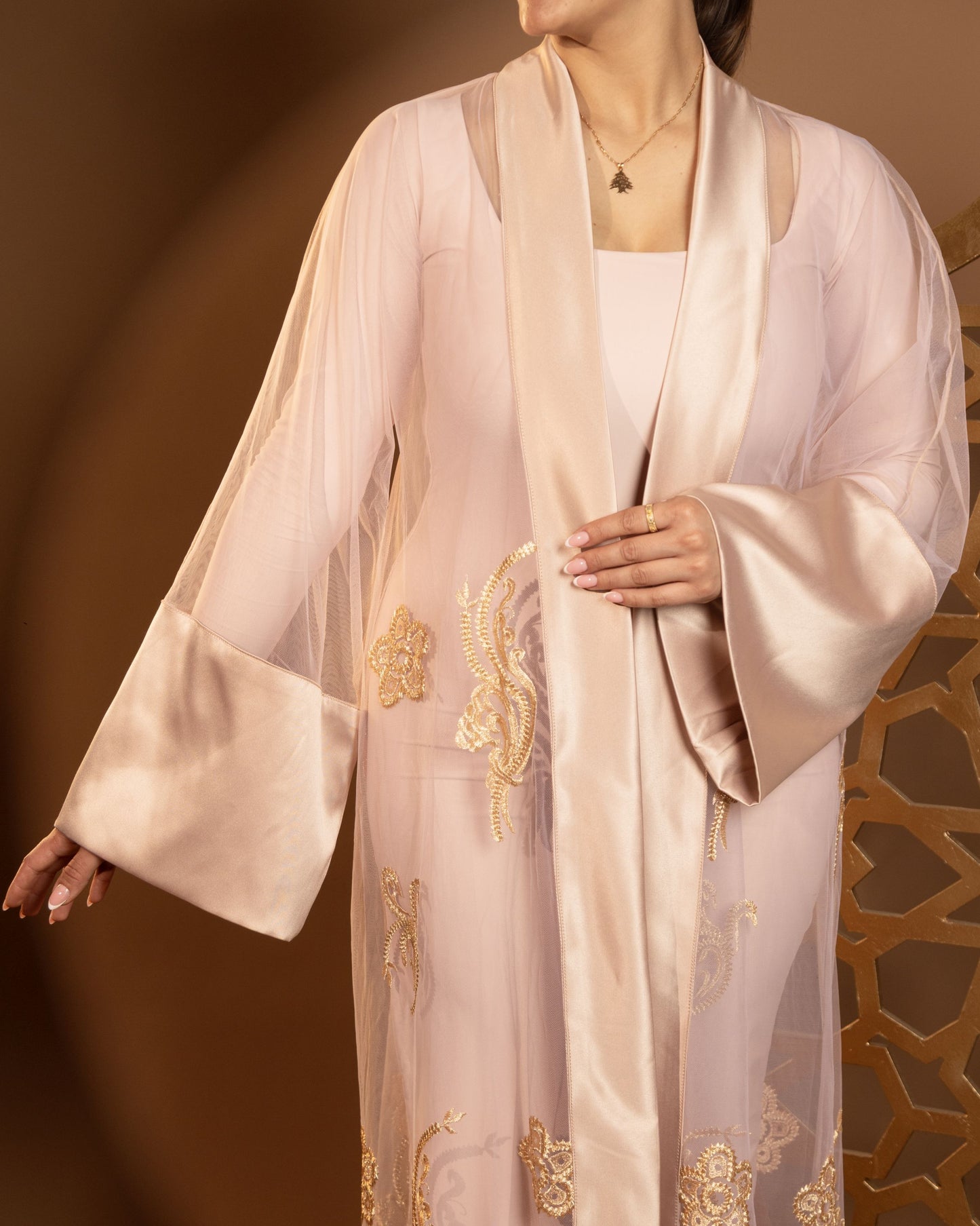 Seraphine Blush Abaya