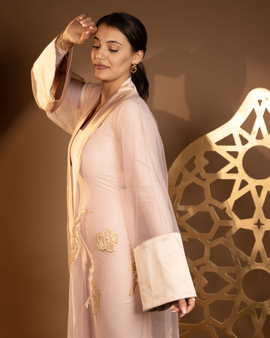 Seraphine Blush Abaya