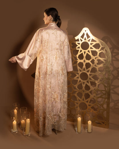 Aurielle Champagne Abaya