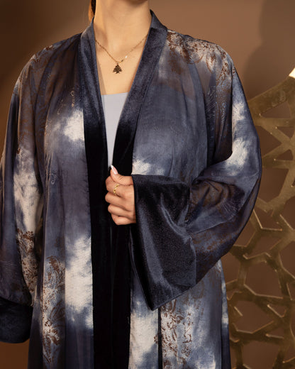 Elaris Navy Abaya