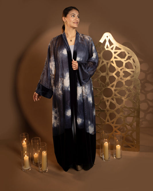 Elaris Navy Abaya