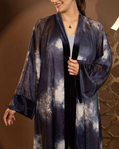 Elaris Navy Abaya