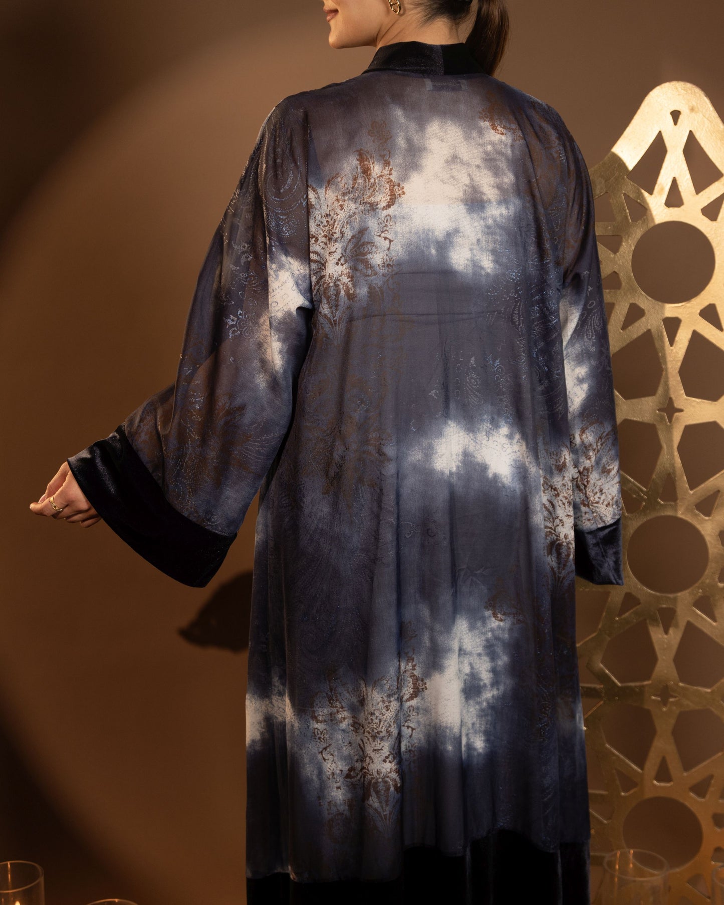 Elaris Navy Abaya