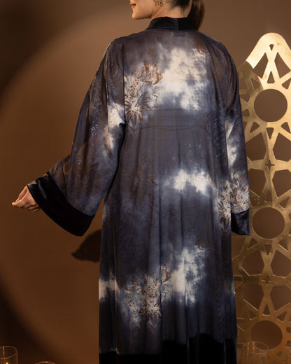 Elaris Navy Abaya