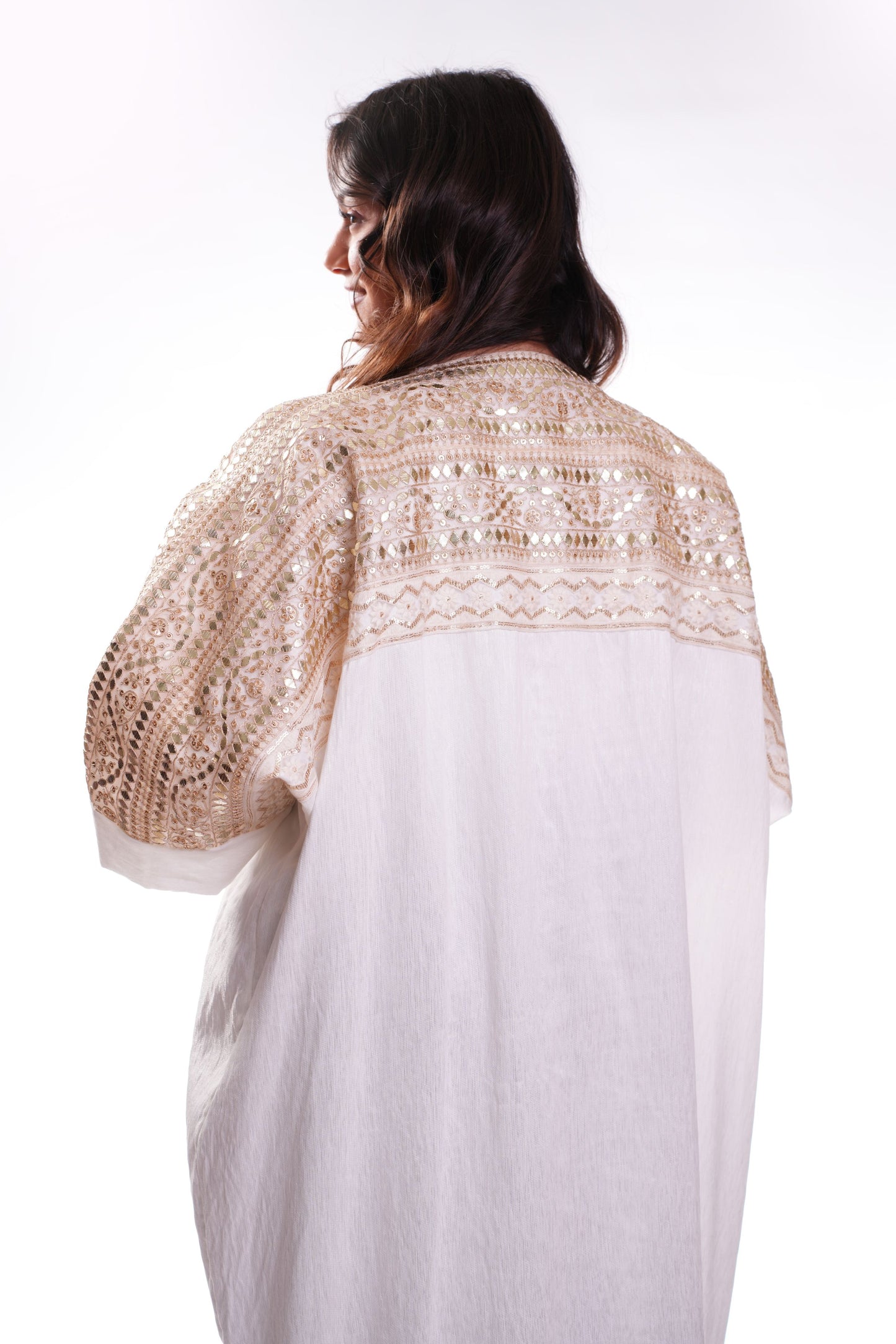 Ivory Noor Abaya