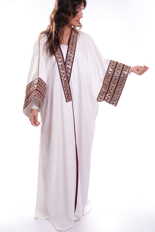 Ivory Heritage Abaya
