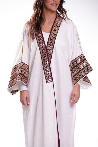 Ivory Heritage Abaya